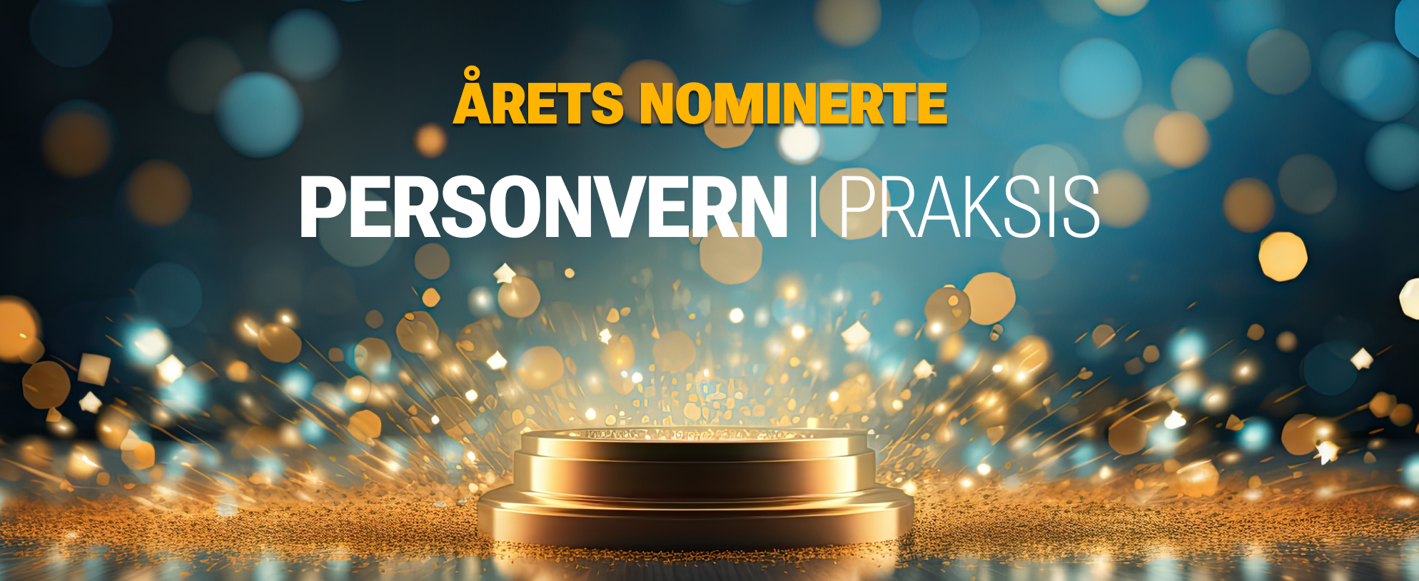 banner nominerte avlangt med tekst